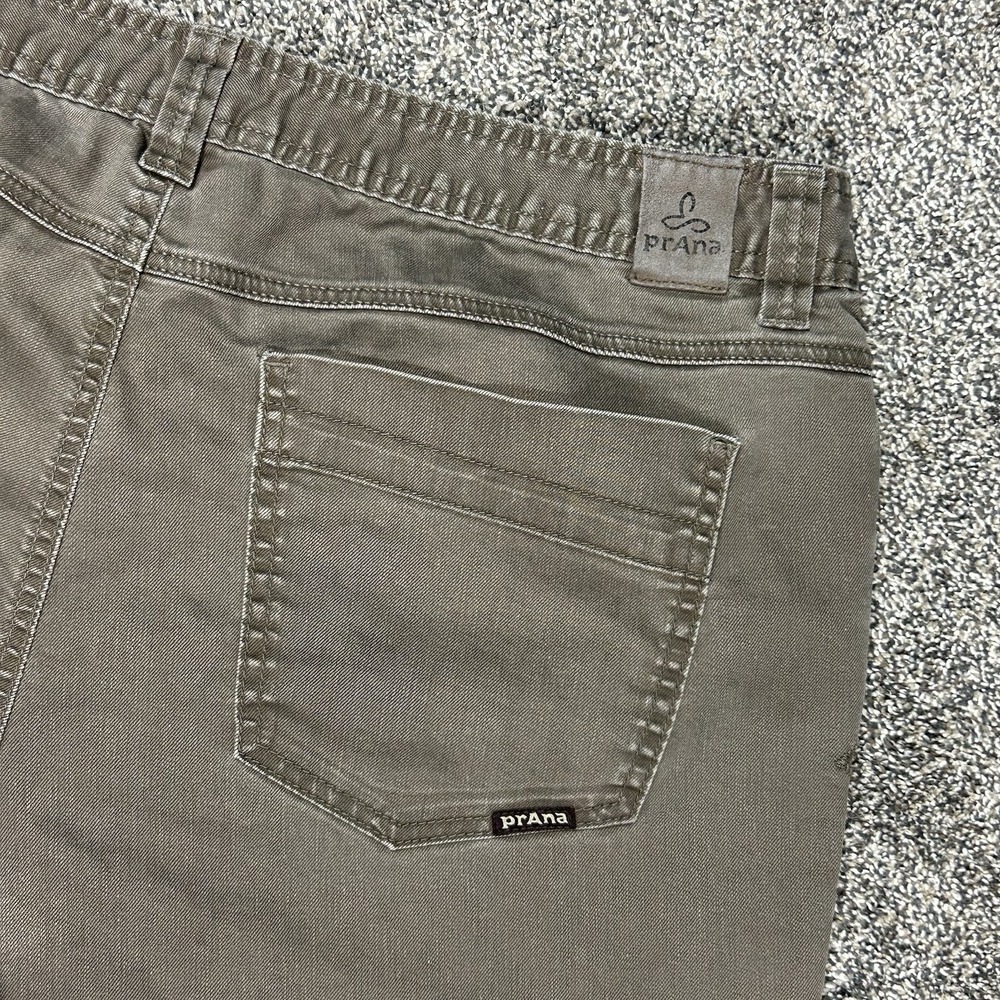 prAna Bridger Slim Fit Jeans Mens 38x30 Brown Outdoor Hiking Stretch Pants‎